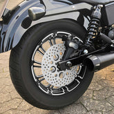 Custom Chrome 11.5" Rear Brake Rotor Fits For Harley Touring 84-07 Dyna Softail 84-17 XL 84-10